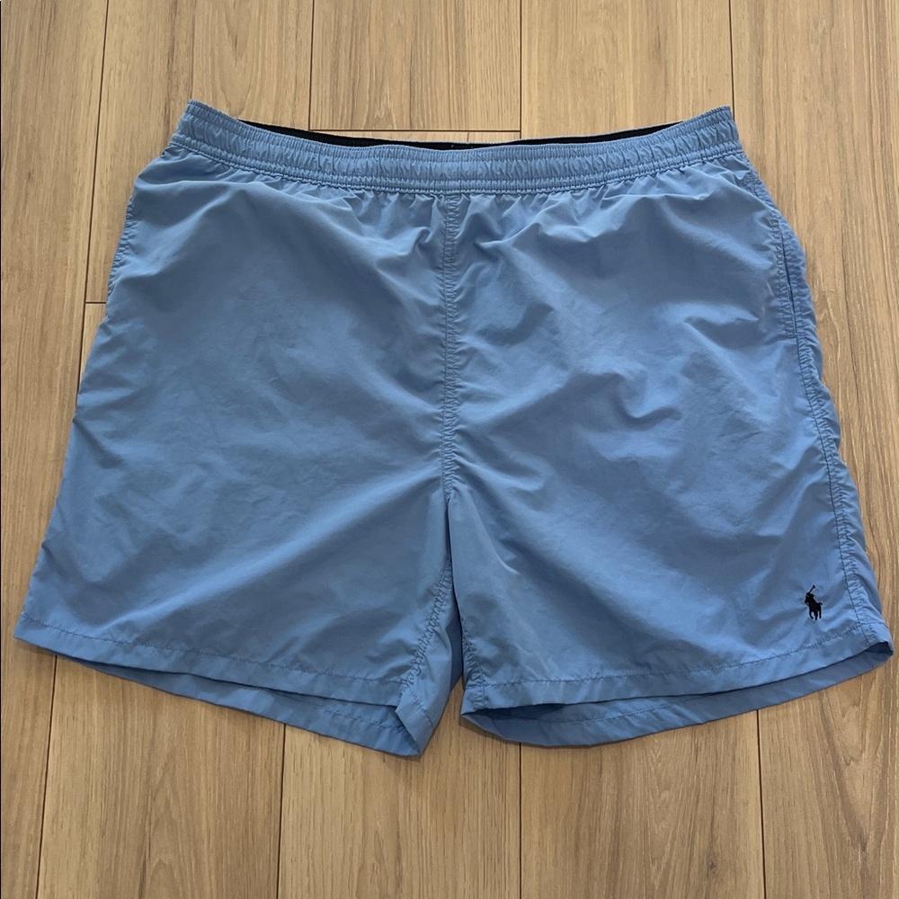 Polo by Ralph Lauren Light Blue Swim Trunks
